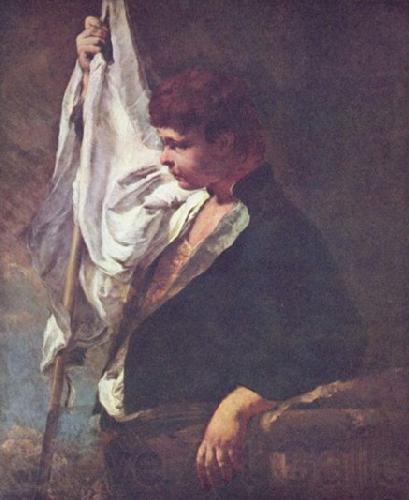 Giovanni Battista Tiepolo Ein junger Fahnentrager